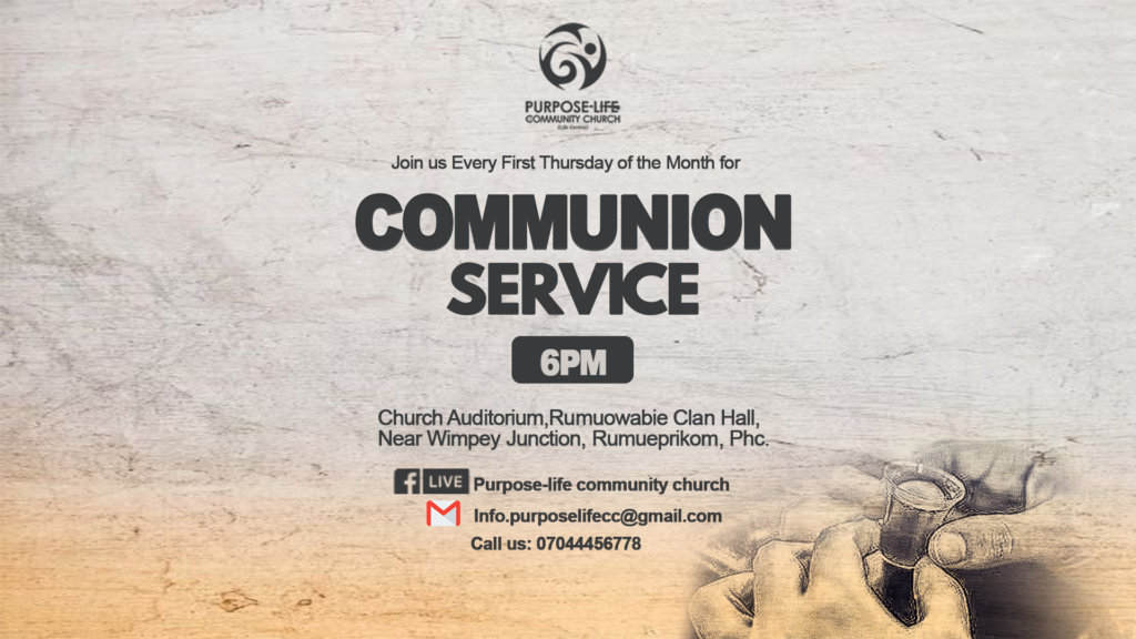 Communion Service @ PCC