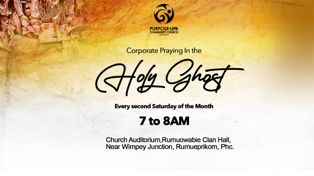 Holy Ghost Meeting @ PCC
